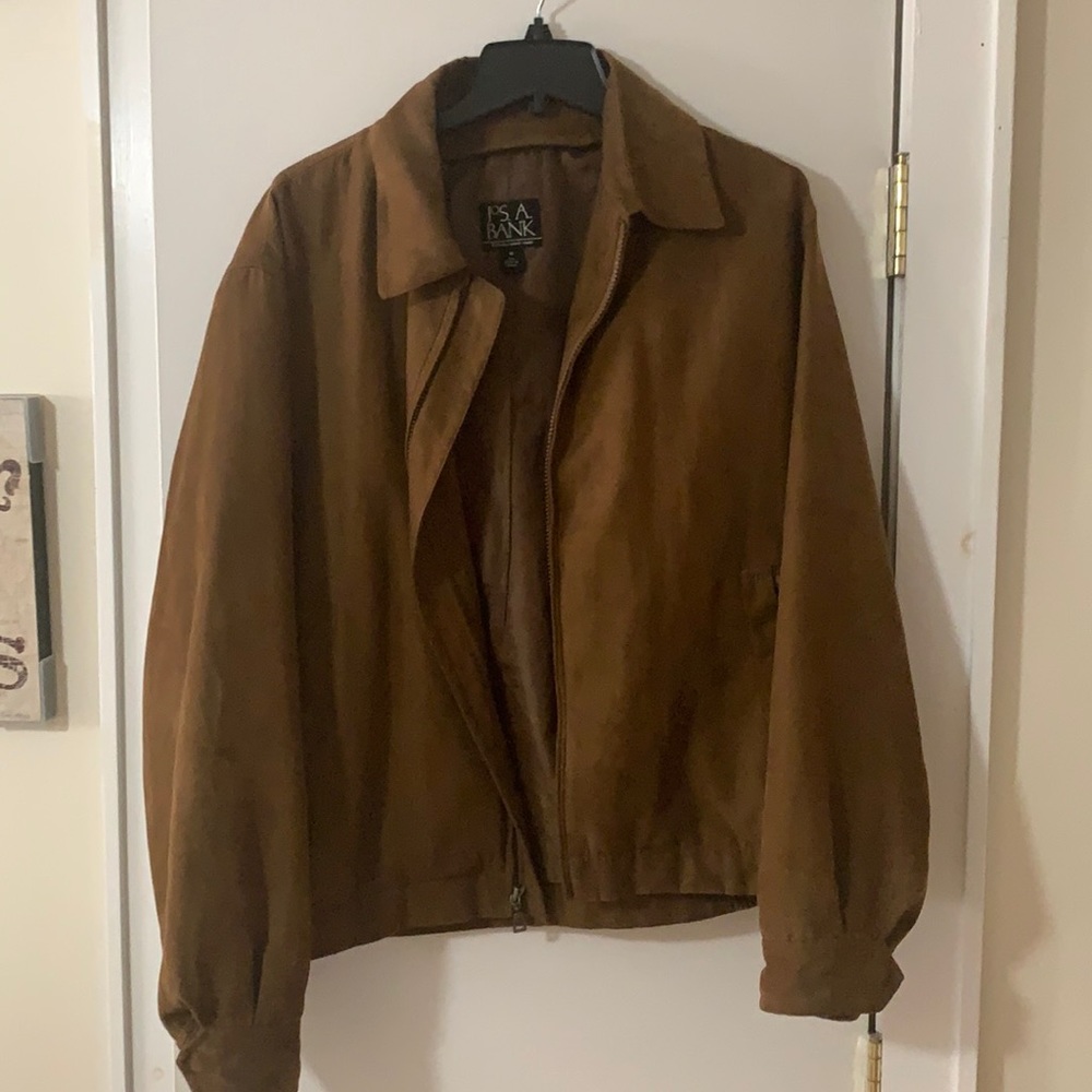 Jos. A Bank Microsuede Polyester Jacket